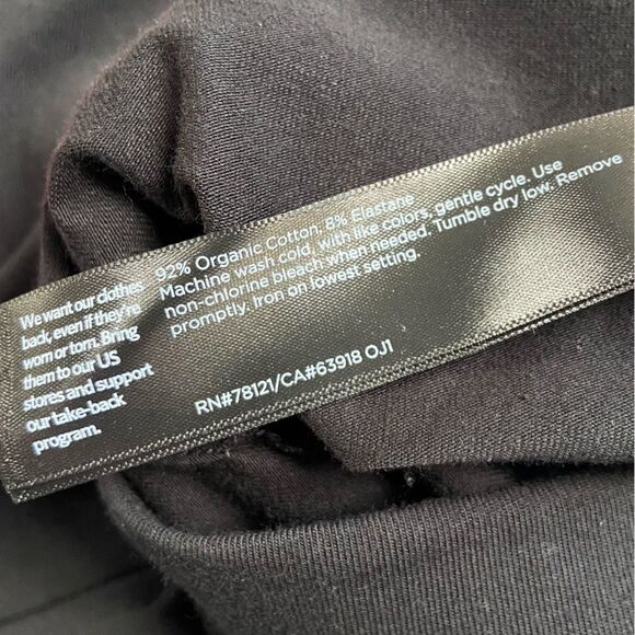 NWT Eileen Fisher Organic Traceable Cotton Jersey Wide-Leg Pant size Small - Picture 10 of 10